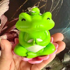 NEW Light-Up Yoga Frog PocketBac Holder Bath & Body Works
